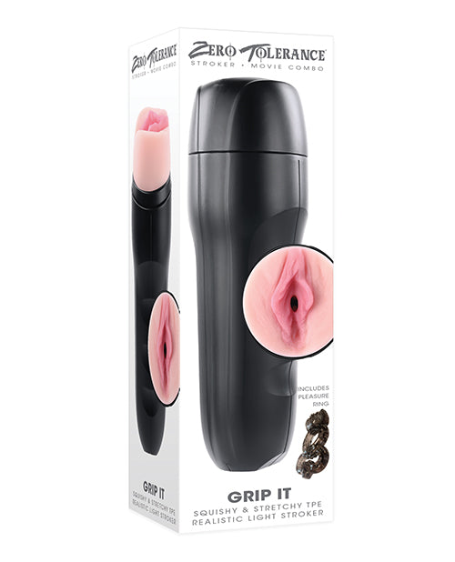 Zero Tolerance Grip It Vaginal Stroker – Light