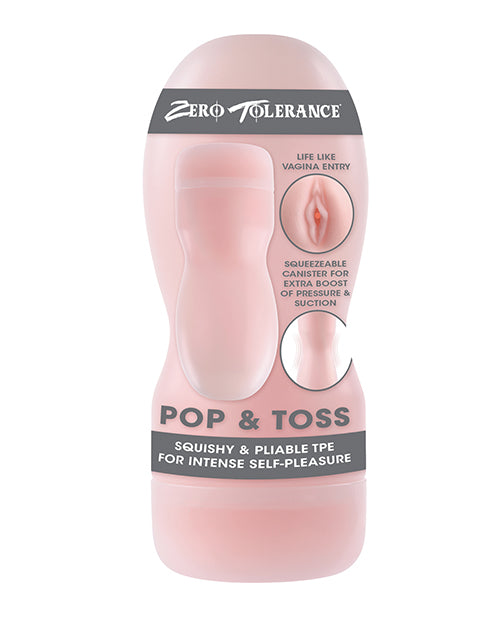 Zero Tolerance Pop & Toss Stroker – Light